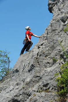 Klettertag Ba.-Wü. Arbeitskreise Klettern + Naturschutz stellen ihr Arbeitsgebiet und ihre Tätigkeiten vor Klettern am Wielandst