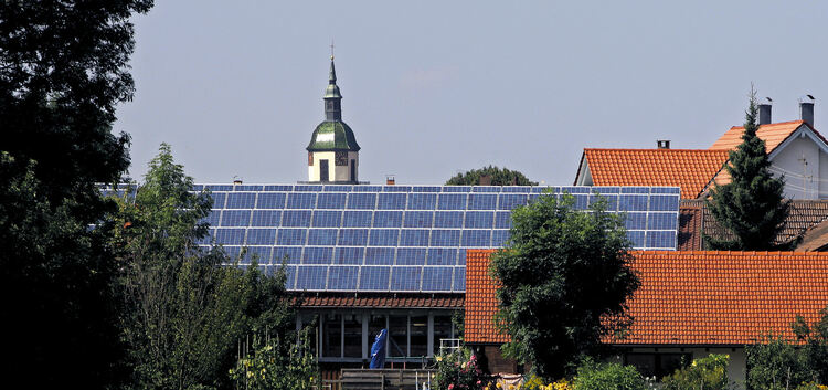 Erneuerbare Energien  - Solarstrom - Fotovoltaik - Photovoltaikanlage