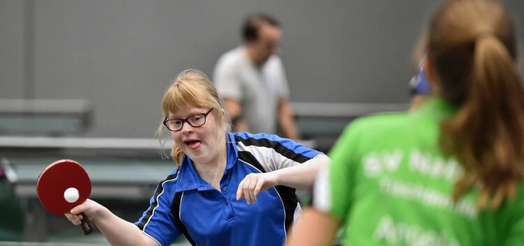 Tischtennis-Inlusionsturnier beim SV Nabern (Gießnauhalle , Inkusion , SV Nabern ,