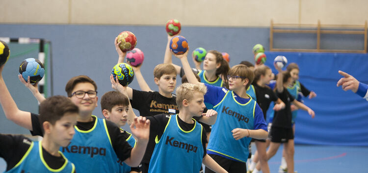 Handball-Jugendcamp, Sporthalle Lenningen