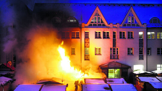 Feuerwehr verhindert Explosion Info
