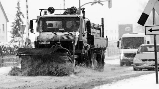 Das Salz geht zur Neige