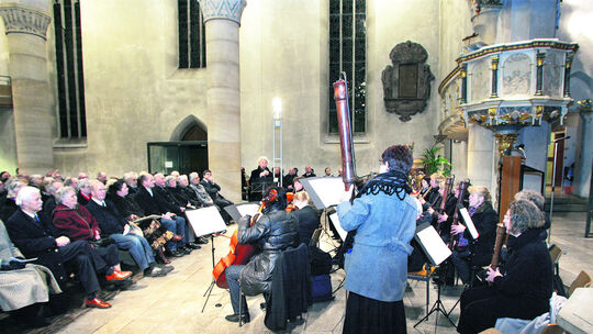 Festakt zum 200 Todestag von Franziska von Hohenheim in der Martinskirche.