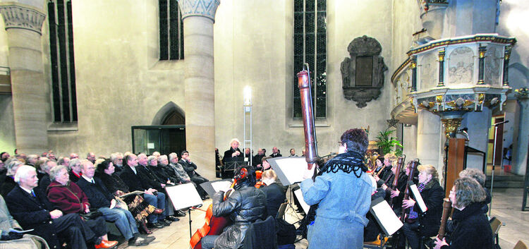 Festakt zum 200 Todestag von Franziska von Hohenheim in der Martinskirche.