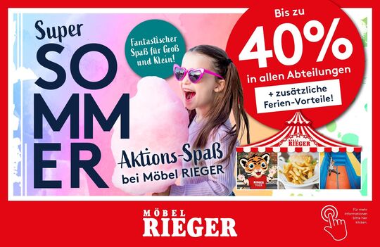 Anzeige Möbel RIEGER