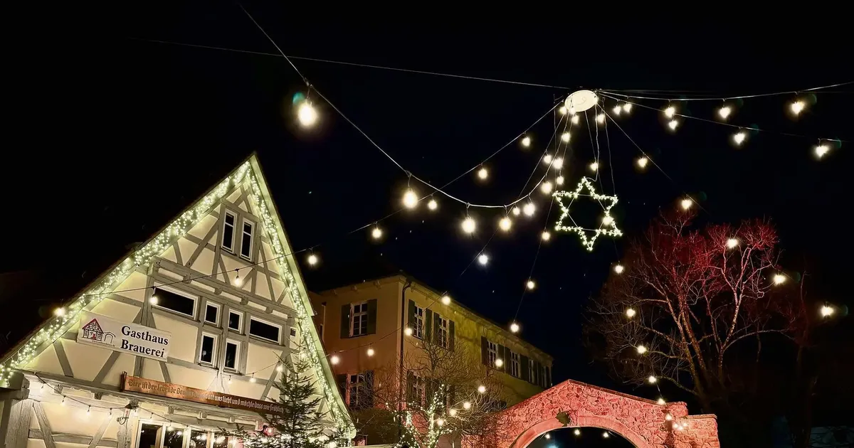 Weihnachtsmärkte Unter der Teck wird’s stimmungsvoll Kirchheim