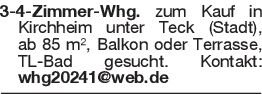 3-4-Zimmer-Whg. zum Kauf