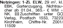Notzingen: 1-Zi. ELW, 29