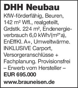 DHH Neubau