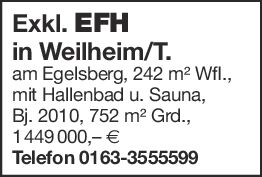 Verk. exkl. EFH