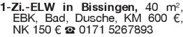 1-Zi.-ELW in Bissingen, 4