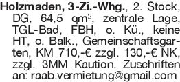 Holzmaden, 3-Zi.-Whg., 2.