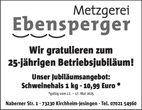 25 Jahre Elektroservice Schulz