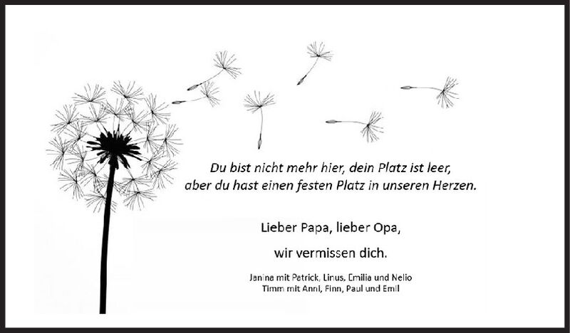 Nachruf Helmut Roth