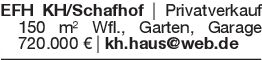 EFH KH/Schafhof | Privatv