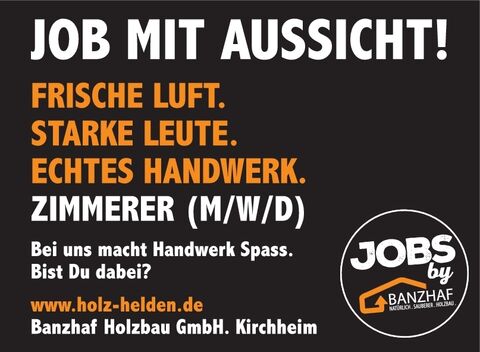 Job mit Aussicht!