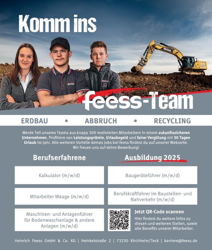 Komm ins feess-Team