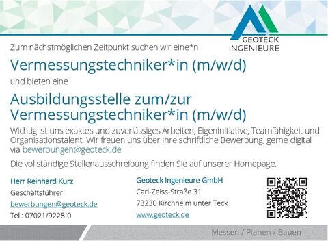 Vermessungstechniker