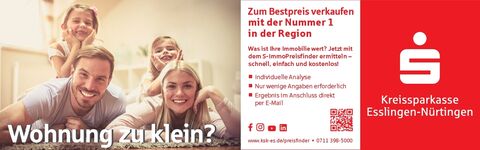 Wohnung zu klein?