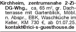 Kirchheim, zentrumsnahe 2