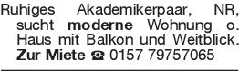 Ruhiges Akademikerpaar, N