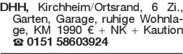 DHH, Kirchheim/Ortsrand,
