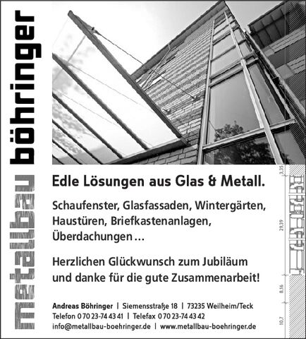 Kollektiv Birkenmaier/Glückwunsch Anzeig