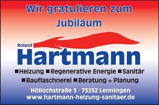 Wir gratulieren zum Jubiläum