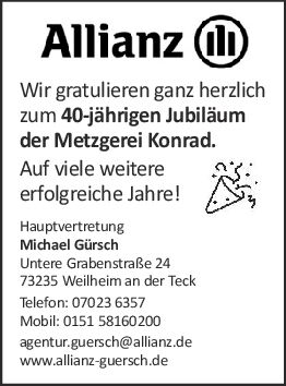 Wir gratulieren...