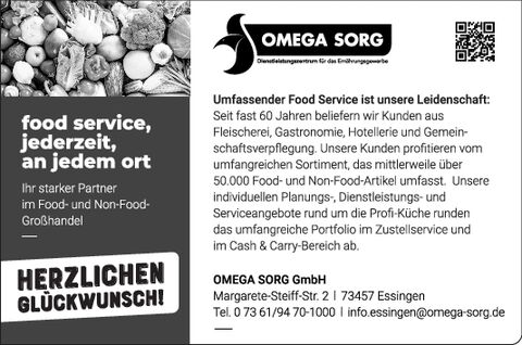 Food service jederzeit