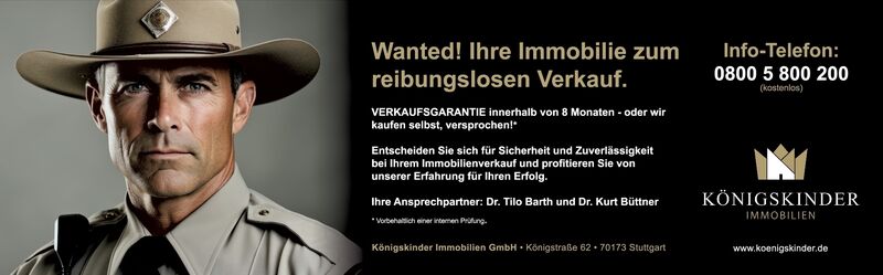Königskinder Immobilien GmbH; Wanted