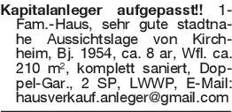 Kapitalanleger aufgepasst