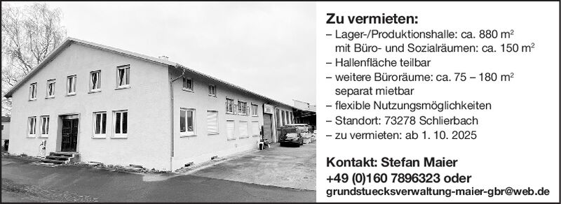 Zu Vermieten ...