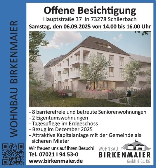 Offene Besichtigung Schlierbach