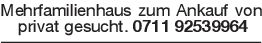 Mehrfamilienhaus zum Anka