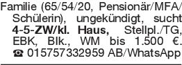Familie (65/54/20, Pensio