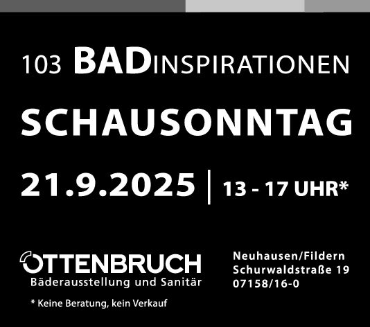 Tag des Bades - Schausonntag