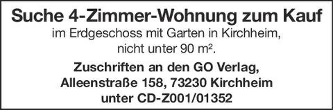 Suche 4-Zi.-Whg.