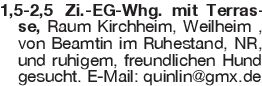 1,5-2,5 Zi.-EG-Whg. mit T