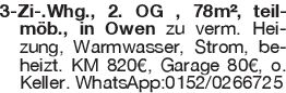 3-Zi-.Whg., 2. OG ,78m²,
