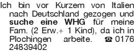 Ich bin vor Kurzem von It