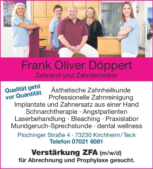 Verstärkung ZFA
