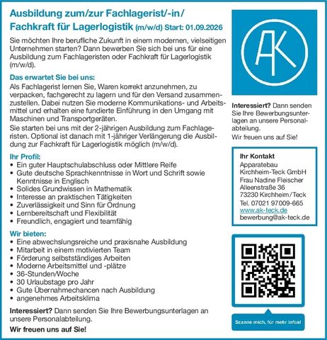SVÖ Berufausbildung Fachlagerist