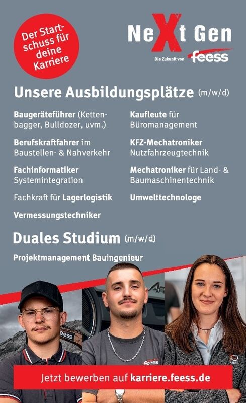 Unsere Ausbildungsplätze