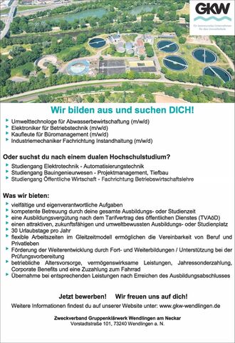 Wir bilden aus und suchen Dich!
