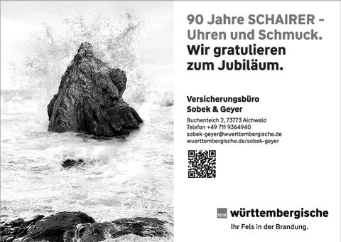 90 Jahre Juwelier Schairer