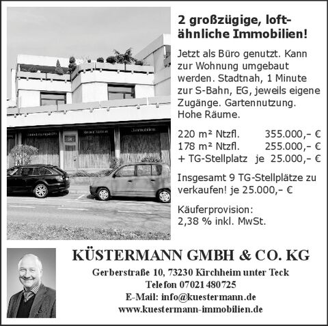 2 Großzügige, Loftähnliche Immobilien