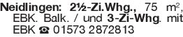 Neidlingen: 2½-Zi.Whg., 7