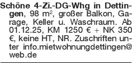 Schöne 4-Zi.-DG-Whg in De