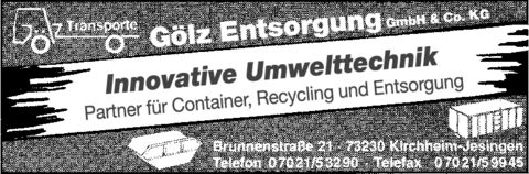 Innovative Umwelttechnik